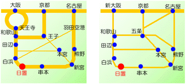 日置川町営テニスコート、志原海岸map