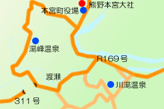 熊野本宮大社map