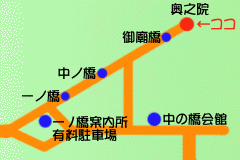 弘法大師御廟map
