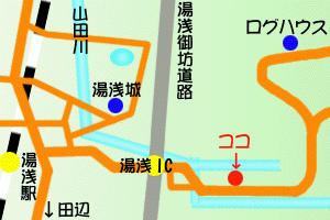 二の丸温泉map