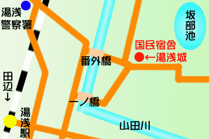 湯浅城総合公園map