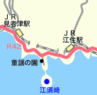 江須崎地図