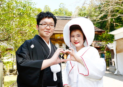 平安衣裳結婚式