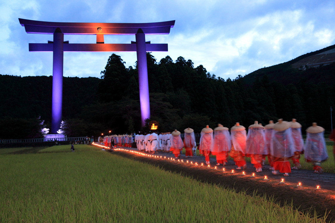 八咫の火祭り1